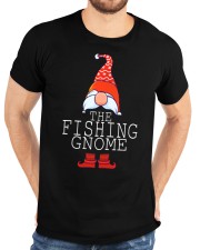 Fishing Gnome Family Matching Group Christmas Outfits Xmas Classic T-Shirt custom-t-shirts-classic-lifestyle-front-196