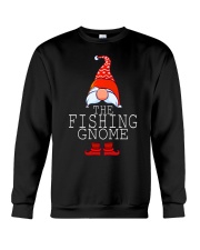 Fishing Gnome Family Matching Group Christmas Outfits Xmas Crewneck Sweatshirt tile