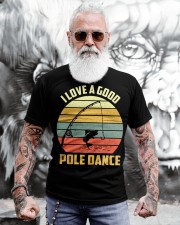 I Love A Good Pole Dance Funny Fishing Pun Gag Gift Classic T-Shirt apparel-classic-tshirt-lifestyle-front-268