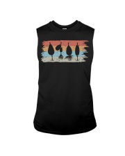 Fisherman Fishing Hook Retro Vintage Fly Fishing Angler Lake Sleeveless Tee tile