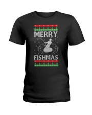 Christmas 18Th Fishing Essential Ladies T-Shirt tile