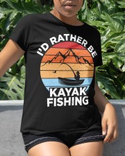 Id Rather Be Kayak Fishing Classic T-Shirt apparel-classic-tshirt-lifestyle-front-234