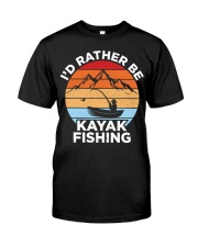 Id Rather Be Kayak Fishing Premium Fit Mens Tee tile