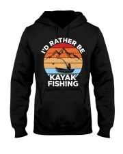 Id Rather Be Kayak Fishing Hooded Sweatshirt tile