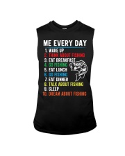 Me Every Day Funny Fishing Tee For Men Fisherman Sleeveless Tee tile