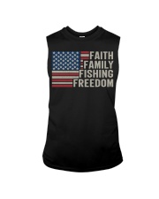 Faith Family Fishing Freedom Sleeveless Tee tile
