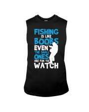 Fishing Is Like Boobs Cute Fishing Shirts Funny Gift Tank Top Sleeveless Tee tile
