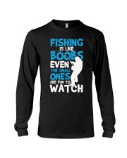 Fishing Is Like Boobs Cute Fishing Shirts Funny Gift Tank Top Long Sleeve Tee tile