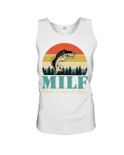 Milf Man I Love Fishing Retro Vintage Sunset Funny Fishing Gift Classic Unisex Tank tile