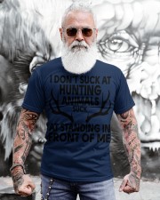 I Don’t Suck At Hunting Animals Suck At Standing In Front Of Classic T-Shirt apparel-classic-tshirt-lifestyle-front-268