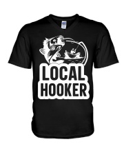 Fisher Local Hooker V-Neck T-Shirt tile