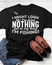 Funny Distressed Fishing Lover Apparel Classic T-Shirt apparel-classic-tshirt-lifestyle-front-216