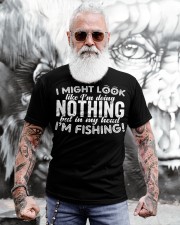Funny Distressed Fishing Lover Apparel Classic T-Shirt apparel-classic-tshirt-lifestyle-front-268