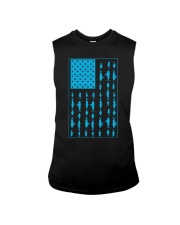 American Flag Fish Sleeveless Tee tile