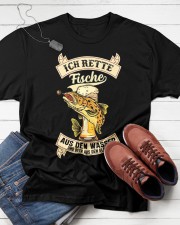 Save Fish And Beer Angler Fishing Classic T-Shirt apparel-classic-tshirt-lifestyle-front-216