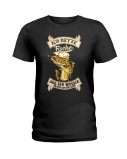 Save Fish And Beer Angler Fishing Ladies T-Shirt tile