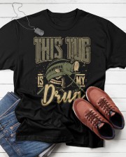 This Tug Is My Drug Fish Fishing Classic T-Shirt apparel-classic-tshirt-lifestyle-front-216