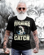 Mens After All These Years Of Fishing Funny Fisherman Wife Classic T-Shirt apparel-classic-tshirt-lifestyle-front-268