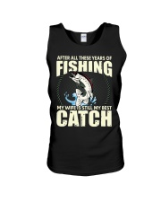 Mens After All These Years Of Fishing Funny Fisherman Wife Unisex Tank tile