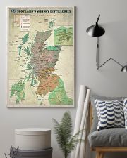Scotland's Whisky Distilleries Map 11x17 Poster lifestyle-poster-1