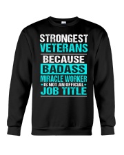 APPAREL STRONGEST VETERANS Crewneck Sweatshirt thumbnail