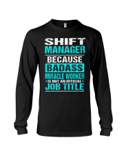APPAREL SHIFT MANAGER Long Sleeve Tee thumbnail