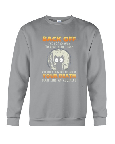 Your Death - Halloween Cat Crewneck Sweatshirt