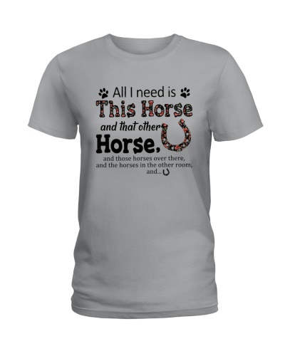 All I Need Is This House And That Other Horse - Interesting Horse 