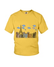 Paris drawing T-shirt for adult Youth T-Shirt front