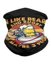 I Like Beer and Rugby Neck Gaiter tile