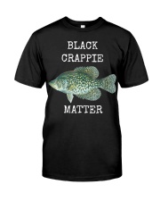BLACK CRAPPIE MATTER CRAPPIE FISHING T SHIRT Premium Fit Mens Tee tile