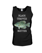 BLACK CRAPPIE MATTER CRAPPIE FISHING T SHIRT Unisex Tank tile