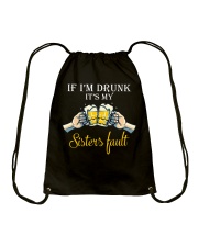 IF I'M DRUNK Drawstring Bag tile