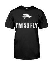 I'm So Fly Fishing Flies Fisherman Hobby Shirt Premium Fit Mens Tee tile