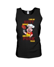 I LIKE MY PORK PULLED Unisex Tank tile