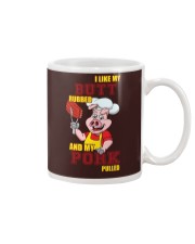 I LIKE MY PORK PULLED Mug tile