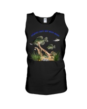 Crappie Days are Here Again Fun Outdoors Fishin Unisex Tank tile