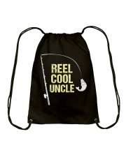 Fishing Uncle Shirt Fisherman Dad Fathers Day G Drawstring Bag tile