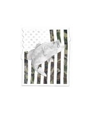 American Camouflage USA Flag Bass Fishing Fishe Sticker tile