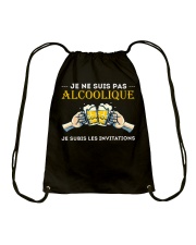 ALCOOLIQUE Drawstring Bag tile