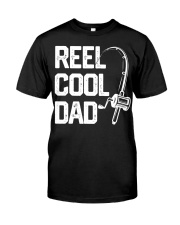 Mens Reel Cool Dad Fishing Daddy Father's Day Premium Fit Mens Tee tile