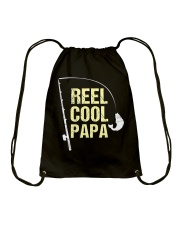 Fishing Fisherman Shirt Funny Fathers Day Gift Drawstring Bag tile