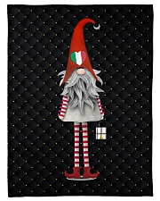 Italian Christmas Small Fleece Blanket - 30" x 40" front