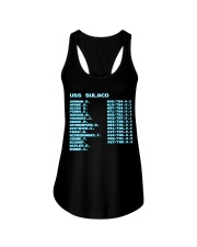 Alien Retro Vintage Code Names 02 Ladies Flowy Tank tile