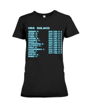 Alien Retro Vintage Code Names 02 Premium Fit Ladies Tee tile