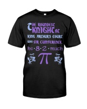 Pi Day March 14 T-shirt Sir Cumference Classic T-Shirt front