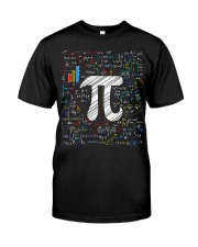 Pi Day Math Equation Classic T-Shirt front