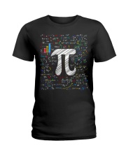 Pi Day Math Equation Ladies T-Shirt thumbnail