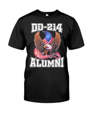 DD-214 Alumni Shirt Military Veteran Classic T-Shirt front