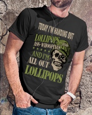 Today I'm Handing Out Lollipops And Ass-Whoopings Classic T-Shirt lifestyle-mens-crewneck-front-4